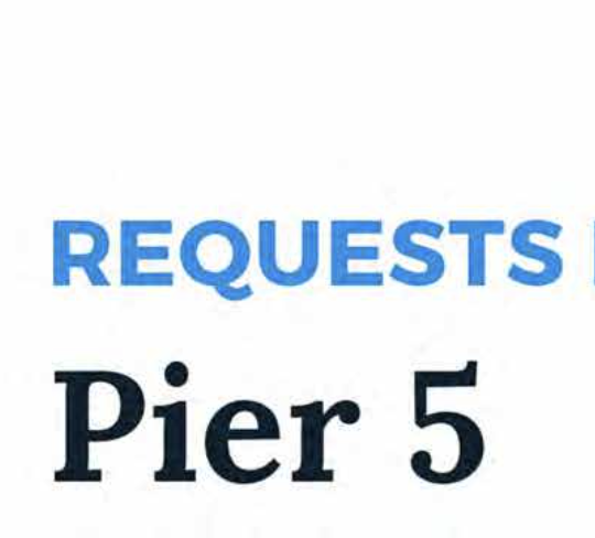 BRA Request for Proposals Pier 5, Charlestown Navy Yard